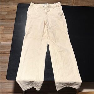 Zara White Jeans Wide-Leg Pants women’s size 4